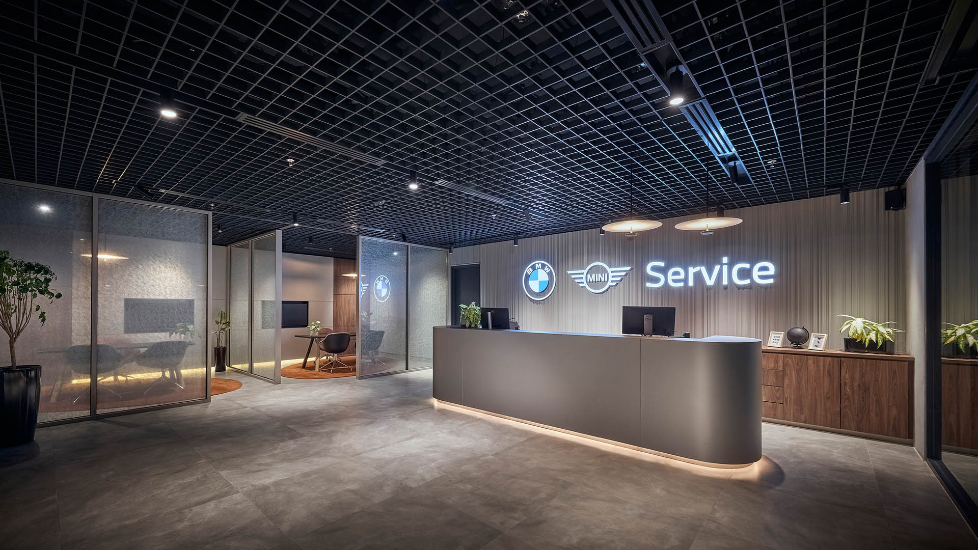 BMW Showroom reception area, Balakong