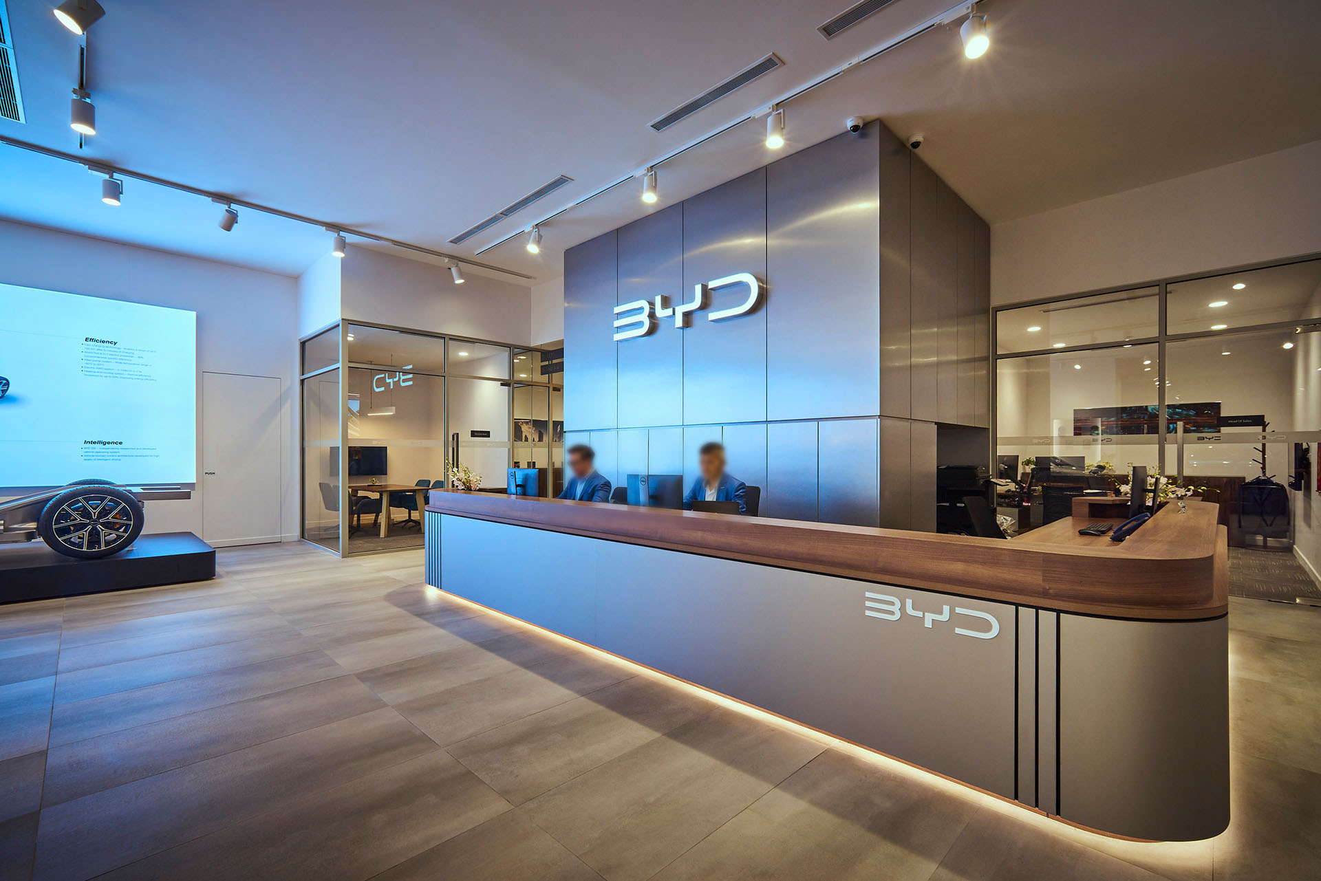 Interior renovation for BYD